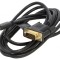 Adaptor USB-C la D-Sub 15pin 2m Negru