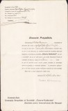 HST A933 Act 1915 Chewra Kadischah Societate israelită &icirc;nmorm&acirc;ntare Botoșani