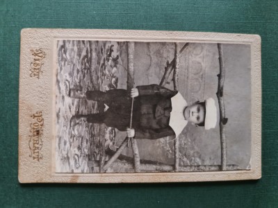 Fotografie atelier Visit Portrait ,DOMNUL GOE ,dimensiuni 11cm x 6 cm . foto