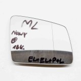 Sticla Oglinda Dreapta Fata Mercedes-Benz M W164 2005 Unghi Mort Mekra/Isotrade Negru/Portocaliu 562850120H