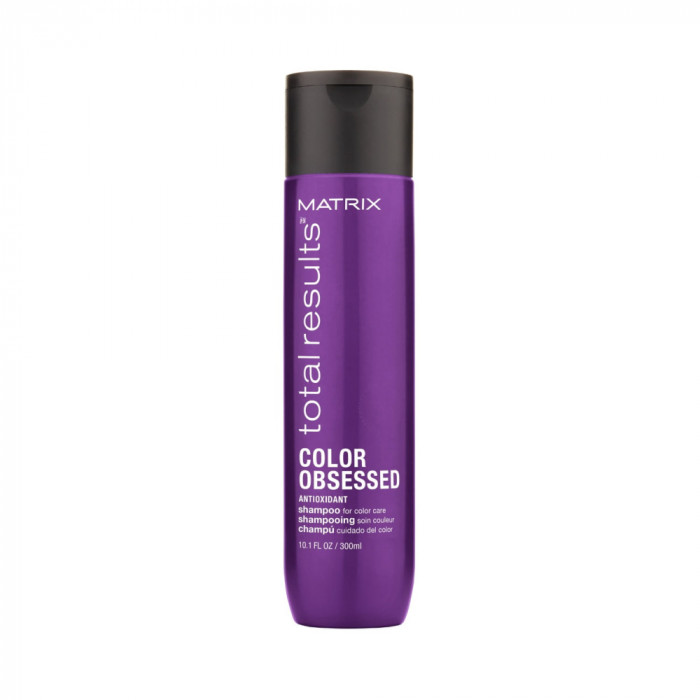 Sampon pentru par vopsit, Matrix Total Results Color Obsessed Sampon, 300ml