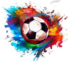 Sticker Auto, Mingie Fotbal, 27 cm, 12230ST foto