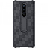 Husa telefon NILLKIN OnePlus 8 Dura Cu Protectie Camera Neagra