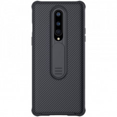 Husa telefon NILLKIN OnePlus 8 Dura Cu Protectie Camera Neagra