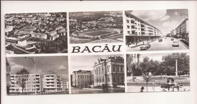 RF34 -Carte Postala- Bacau, format lung, circulata 1966 foto