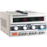 Sursa de alimentare, AXIOMET, AX-3003D-3, LCD, 3 canale, pentru simularea condițiilor de alimentare variabile &icirc;n teste de stres, Setare tensiune cu bu
