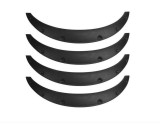 Set Bandouri Protectie Aripa Overfender Universale 88cm x 11.5cm Negre Auto 4 Bucati
