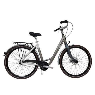 Bicicleta Oras Stella 28080 - 28 inch, L, Alb-Gri Ultimate FactoryBikes foto