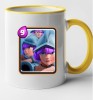 Cana maner galben personalizata Clash Royale - Three Musketeers, INOVATIX&reg;. 330ml, Oem