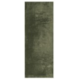 Cumpara ieftin Covor HUARTE, fir scurt, moale si lavabil verde padure 80x200cm