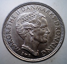 1.055 DANEMARCA MARGRETHE II 10 KRONER 1979 foto