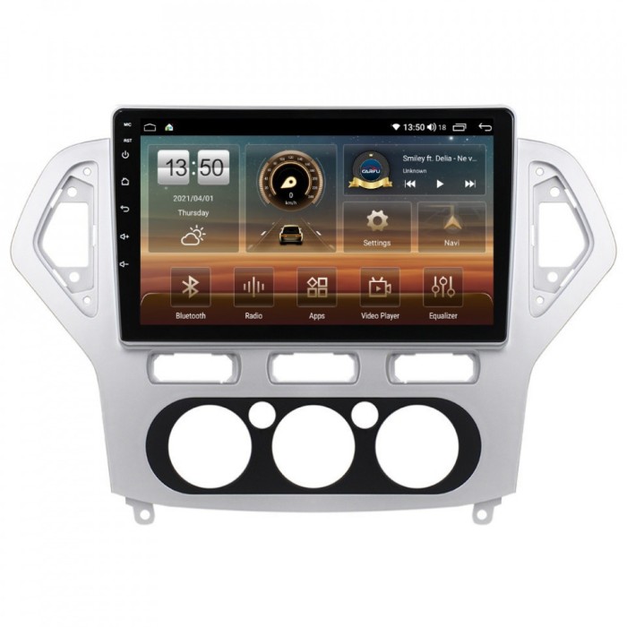 Navigatie dedicata cu Android Ford Mondeo IV 2007 - 2011, clima manuala, 8GB