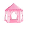 Cort Joaca Copii Roz Andyluc 135x135x140cm Interior/Exterior 3 ani+ CE, EN71