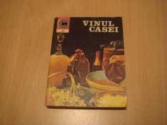 Vinul casei - ing. Silvius Teodorescu Editura Ceres 1975 foto