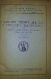 SCRISORI INEDITE ALE LUI I . HELIADE RADULESCU CATRE PREOTUL COSMA MOSESCU DIN BRAILA INTRE ANII 1857 - 1872