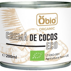 Crema de Cocos Bio 200 mililitri Obio