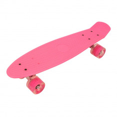 Skateboard ABS (penny board) 56?14.5cm, maxim 50kg, roz foto