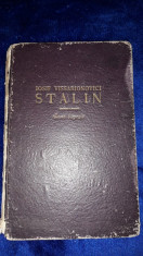 Iosif Vissarionovici STALIN - Scurta biografie 1950 dupa originalul din 1949 rus foto