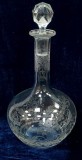 Carafa din cristal tip Baccarat, Perioada interbelica