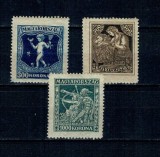Ungaria 1924 - Combaterea tuberculozei, binefacere, serie neuzata