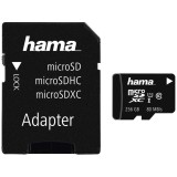 Card de memorie Hama SDXC256GB, 256GB, Clasa 10 + Adaptor