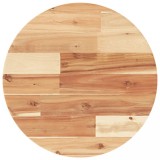 Cumpara ieftin Blat de masa rotund, &Oslash;40x2 cm, lemn masiv de acacia