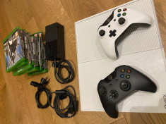 Xbox One Alb plus 12 jocuri si 2 controllere foto