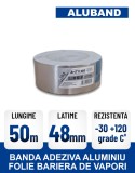 Banda autoadeziva din aluminiu folie bariera de vapori ALUBAND