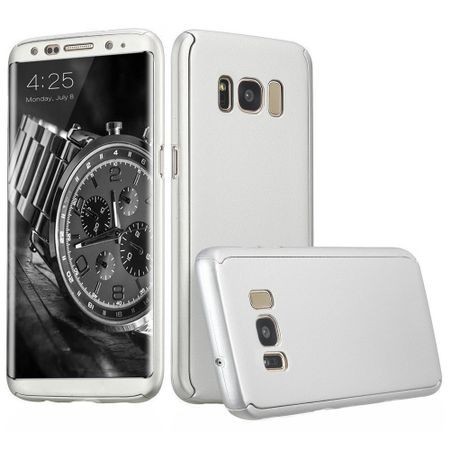 Husa Samsung Galaxy S8 Full Cover 360&deg; ( fata + spate), Silver