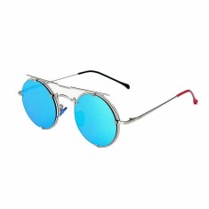Ochelari de soare rotunzi Mbrands , retro Albastru