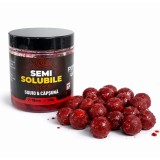 Boilies de Carlig BUCOVINA Semisolubile, Squid &amp; Capsuna, 18mm, 150g