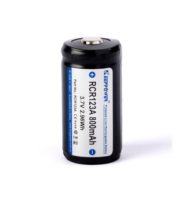 Keeppower RCR123A 800mAh (protejat) - 1,6A foto