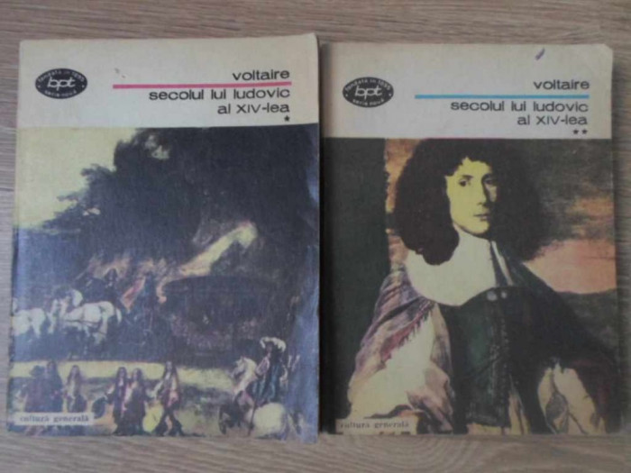 SECOLUL LUI LUDOVIC AL XIV-LEA VOL.1-2-VOLTAIRE