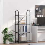 VidaXL Raft pentru cărți sonoma gri 60 x 30 x 146 cm Lemn compozit