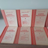 Gazeta matematica, 8 reviste, an 1980