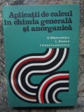 Aplicatii de calcul in chimia generala si anorganica- V. Marculetiu, L. Stoica