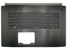 Carcasa superioara cu tastatura palmrest Laptop, Acer, Aspire 7 A717-71G, A717-72G, 6B.GPFN2.001, AM210000600, pentru placa video GTX 1060, iluminata,