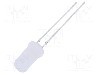 Dioda LED, 4,8mm, alb rece, 750...1120mcd, 20mA, 2,7...3,4V, OPTOSUPPLY - OSW5DK5TK2A