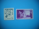 HOPCT TIMBRE SUEDIA MNH 1096 TEATRUL REGAL -2 VAL 1973-NESTAMPILAT