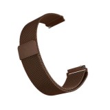 Curea tip Milanese Loop compatibila cu Huawei Watch GT 7 46mm, Telescoape QR, 22mm, Coffee