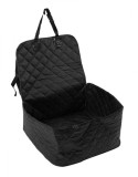 Scaun auto impermeabil pentru caine sau pisica, 50x45 cm, negru