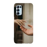 Husa compatibila cu Oppo Find X2 Pro model Love touch, Silicon, TPU, Viceversa, Transparent, Carcasa
