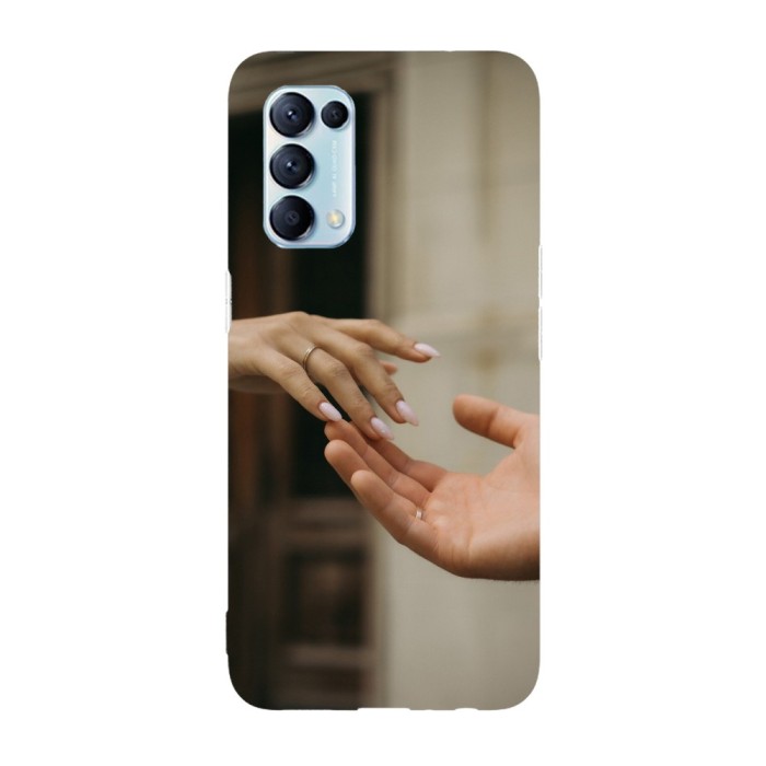 Husa compatibila cu Oppo Find X3 Lite model Love touch, Silicon, TPU, Viceversa
