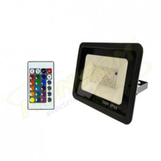 Proiector led RGB – 50w/SMD (cu telecomanda/memorie)