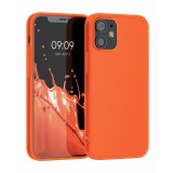 Husa pentru Apple iPhone 12 / iPhone 12 Pro, Silicon, Portocaliu, 53939.69, Carcasa, Kwmobile