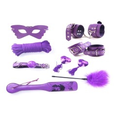 Set BDSM 8 Piese Please Me!, Mov, Guilty Toys