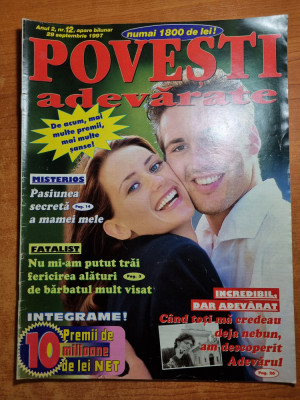 revista povesti adevarate 29 septembrie 1997 foto