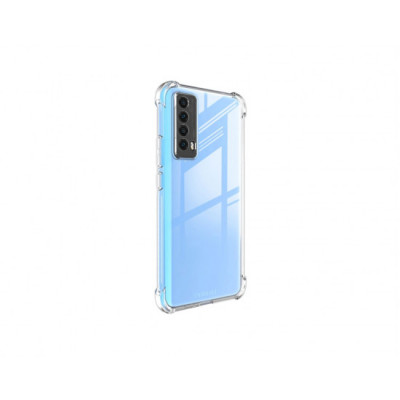 Husa compatibila Huawei P Smart 2021 - silicon TPU, colturi AntiDrop, Transparenta foto