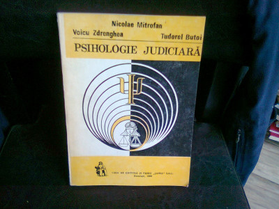 PSIHOLOGIE JUDICIARA - NICOLAE MITROFAN foto