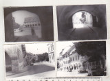 Bnk foto - Sibiu 1974 - lot 4 fotografii, Alb-Negru, Romania de la 1950, Cladiri